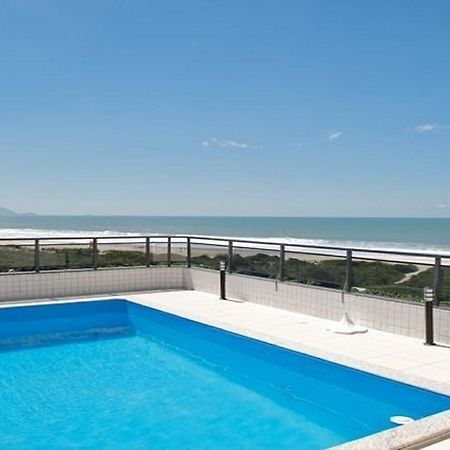 Apartament Linda Cobertura Frente Mar Com Piscina Privativa E Pe Na Areia! Florianópolis Zewnętrze zdjęcie