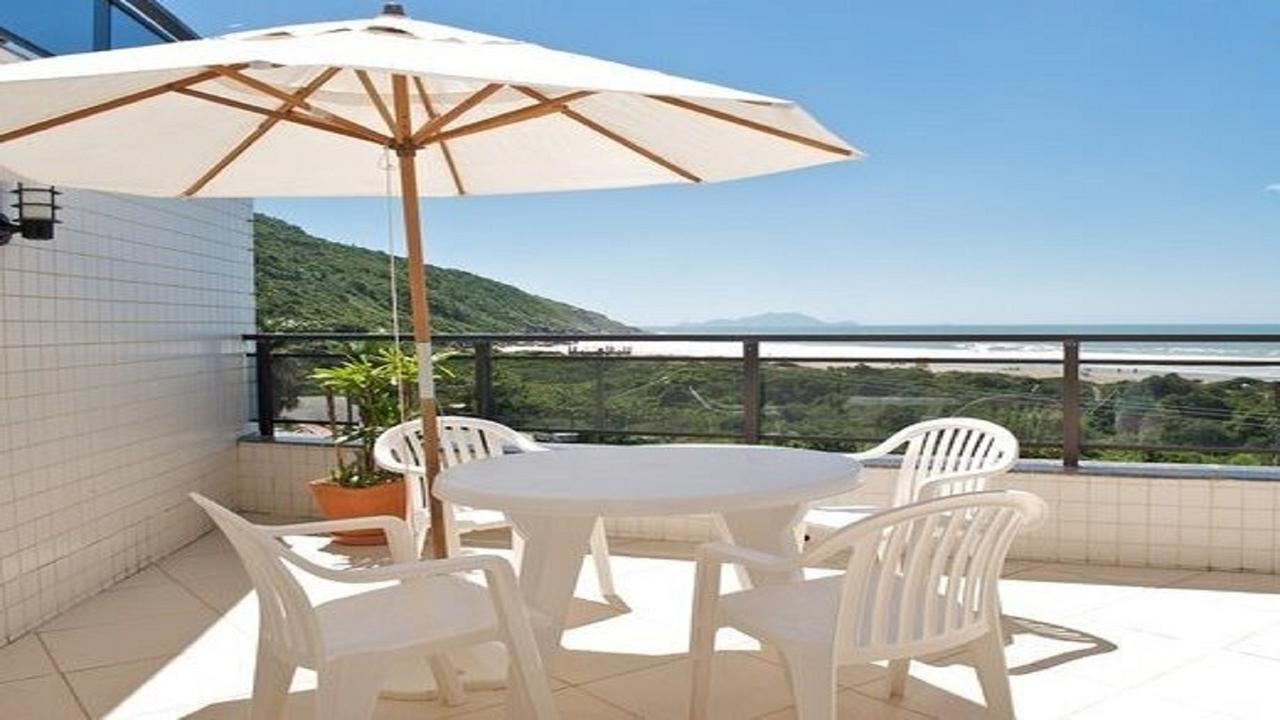 Apartament Linda Cobertura Frente Mar Com Piscina Privativa E Pe Na Areia! Florianópolis Zewnętrze zdjęcie