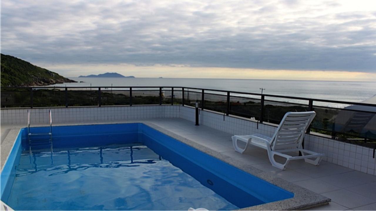 Apartament Linda Cobertura Frente Mar Com Piscina Privativa E Pe Na Areia! Florianópolis Zewnętrze zdjęcie