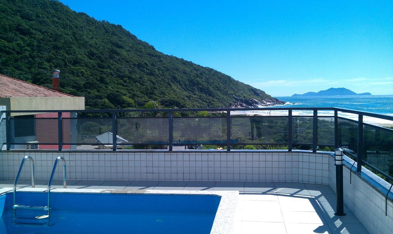 Apartament Linda Cobertura Frente Mar Com Piscina Privativa E Pe Na Areia! Florianópolis Zewnętrze zdjęcie